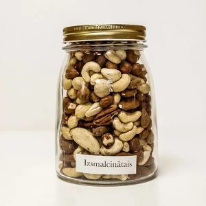Izsmalcinātais riekstu asorti BIO